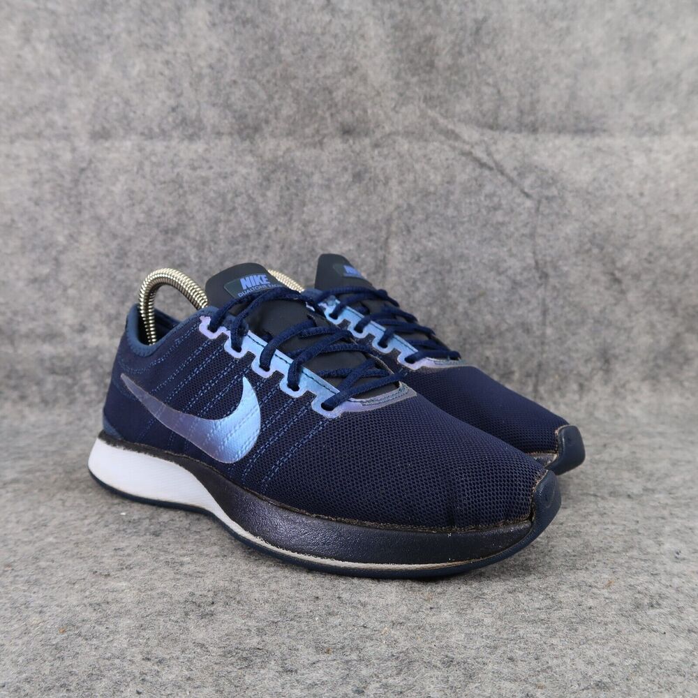 Nike Shoes Womens 6 Athletic Sneakers Dualtone Racer Trainer Active Comfort Blue
